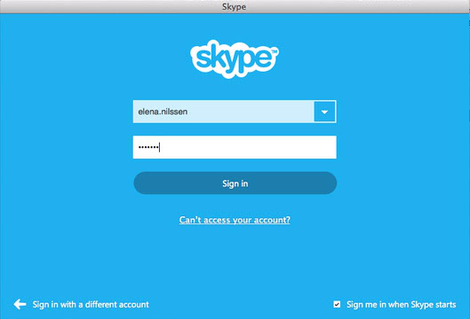 skype for mac glitchy